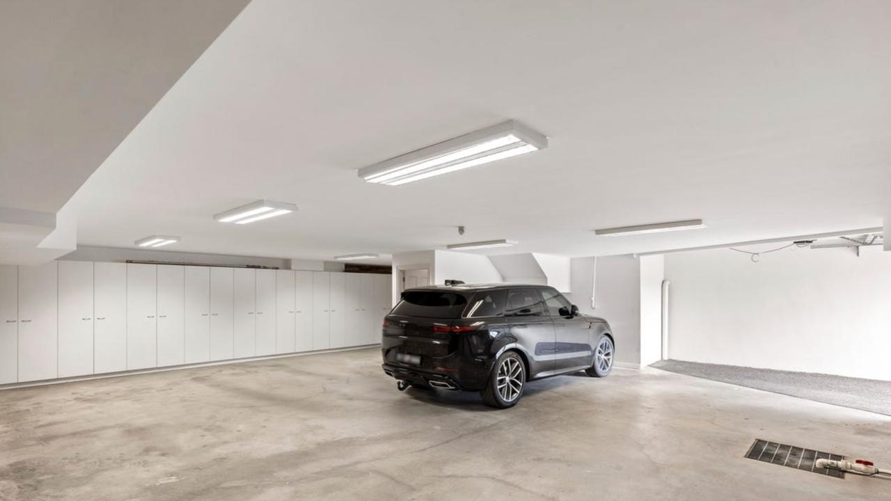 A four-car basement garage offered serious buyer appeal, especially in a tightly held inner-east location.- for Herald Sun Real Estate