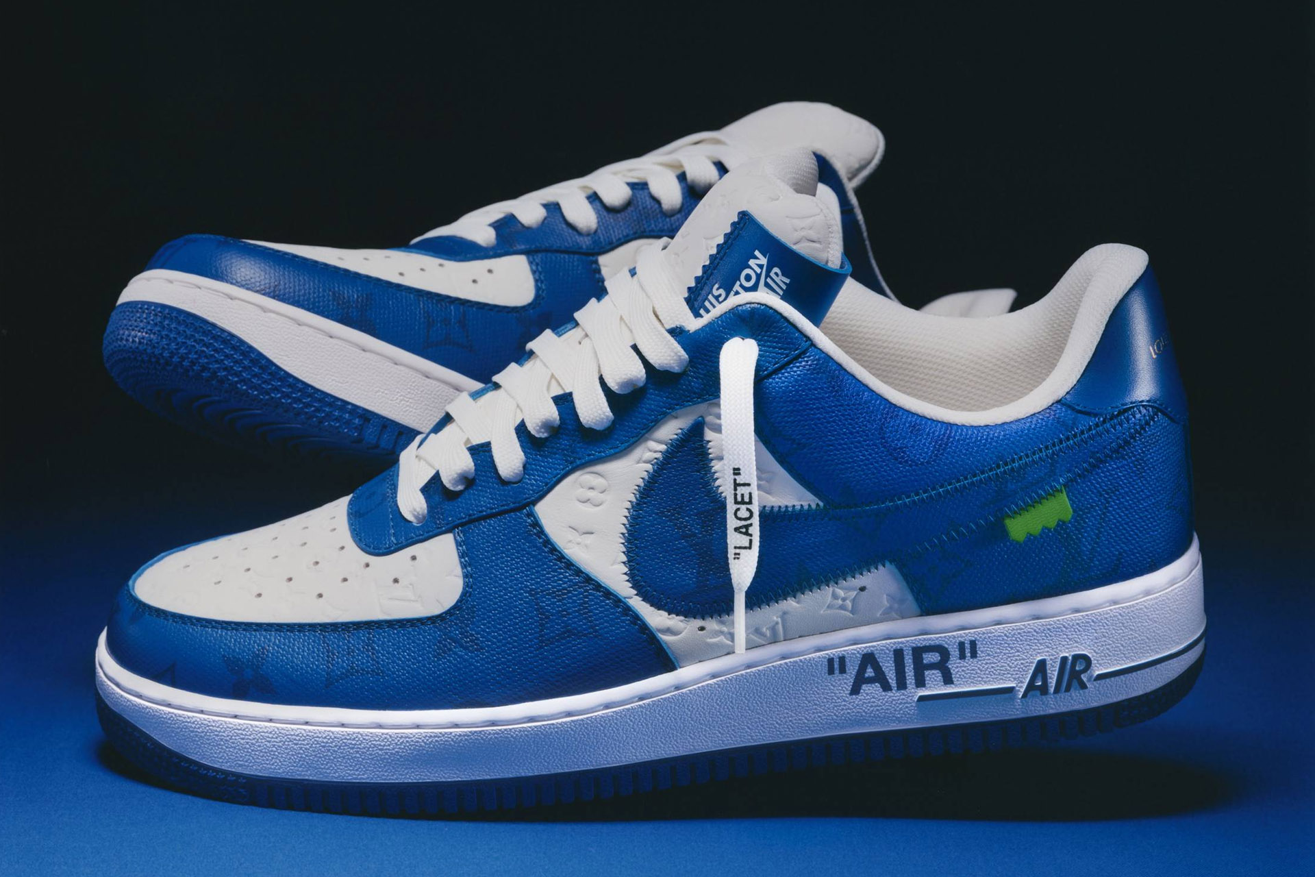 Virgil Abloh Louis Vuitton Nike Air Force Ones Bids Blow Away