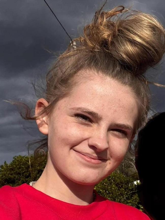 Missing teenager Pheobe Bishop. Picture Supplied