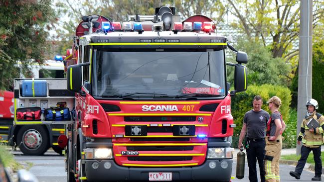 Victorian firefighters are still suffering the consequences of a system-crippling cyber attack on Fire Rescue Victoria. Picture: Mark Wilson