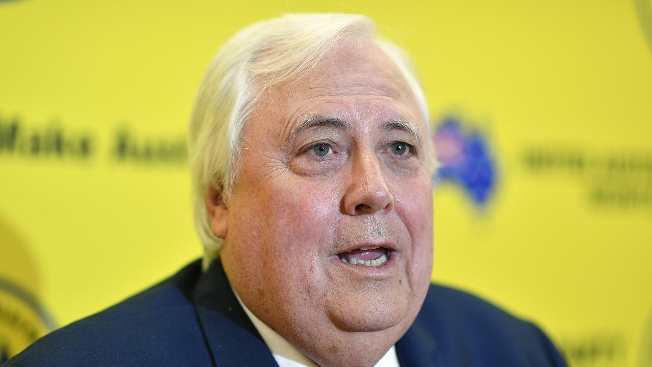 After three years, Clive Palmer has finally pledged to pay millions of dollars in lost entitlements to workers of his collapsed Queensland Nickel refinery. Picture: AAP