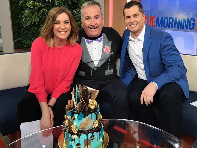 Glenn Wheeler returns to TV to celebrate 57th birthday