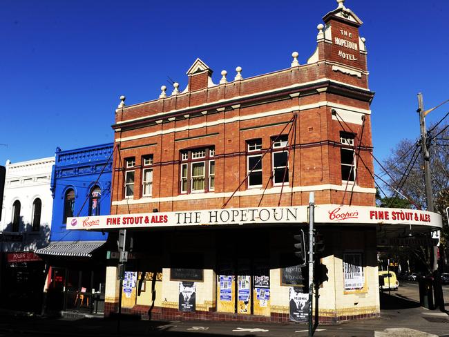 While the Hopetoun Hotel in Surry Hills, which has hosted huge bands could be potentially sold soon. Picture: Supplied