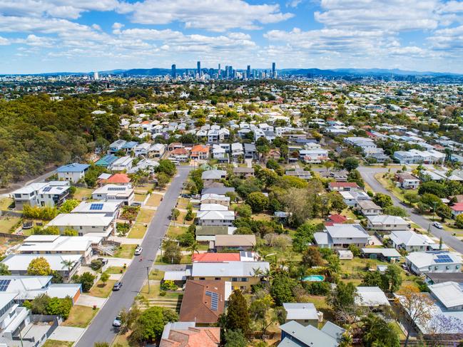 Aerial of Brisbane