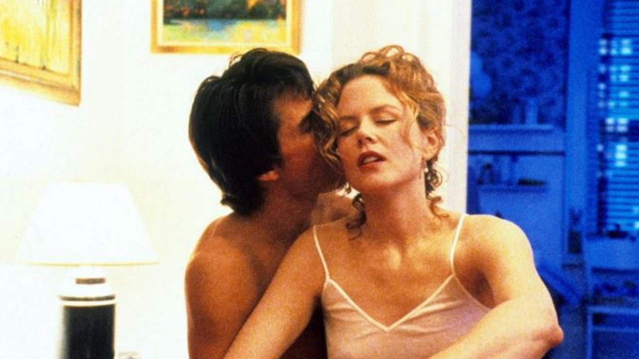 Tom Cruise and Nicole Kidman, who were married when they starred in 1999’s Eyes Wide Shut. Picture: Warner Bros