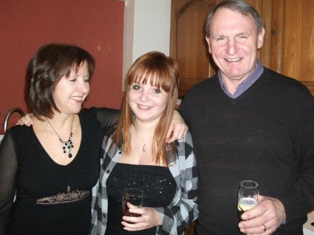 New Zealand-born Christina Annesley, pictured with her parents, died on Koh Tao.