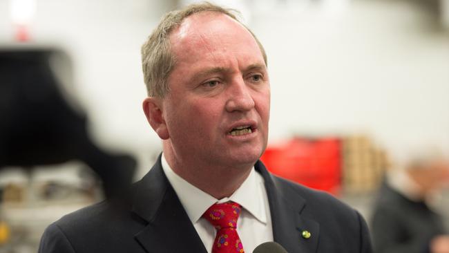 Barnaby Joyce. Picture: Trevor Veale