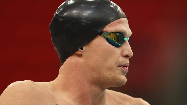 Cody Simpson impressed in just his third 100m IM race. Pic: Getty.