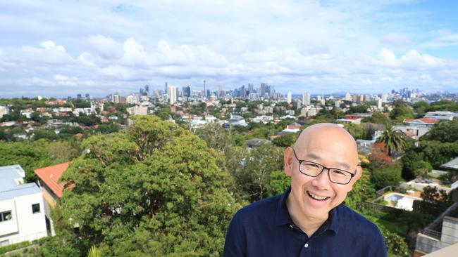 Iwan Sunito at his house at Bellevue Hill.