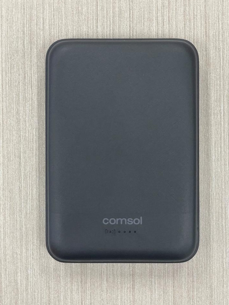 The recall concerns the Comsol Pty Ltd 10000mAh 20W USB-A &amp; USB-C magnetic wireless power bank. Picture: ACCC