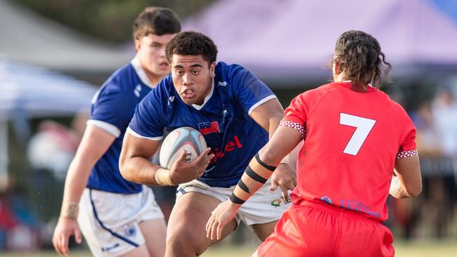 The final of the 17 Boys tournament between Tonga and Samoa.