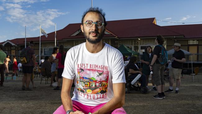 Jonathan Sriranganathan, Greens candidate for Lord Mayor of Brisbane. Picture: Richard Walker