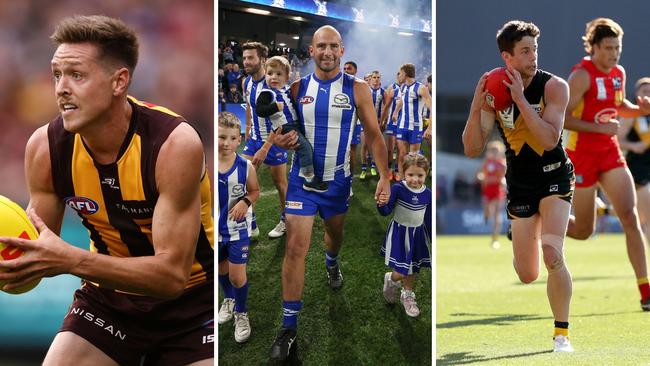 There are some big names joining country footy squads in 2024.