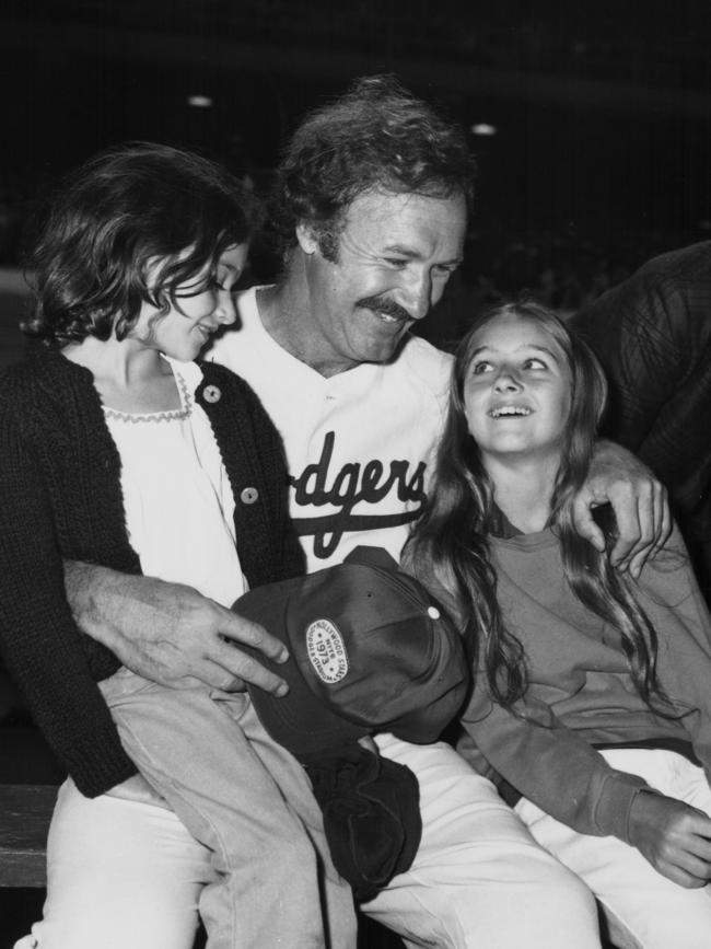 The children’s mother was Hackman’s first wife Faye Maltese. Picture: Frank Edwards/Archive Photos/Getty Images