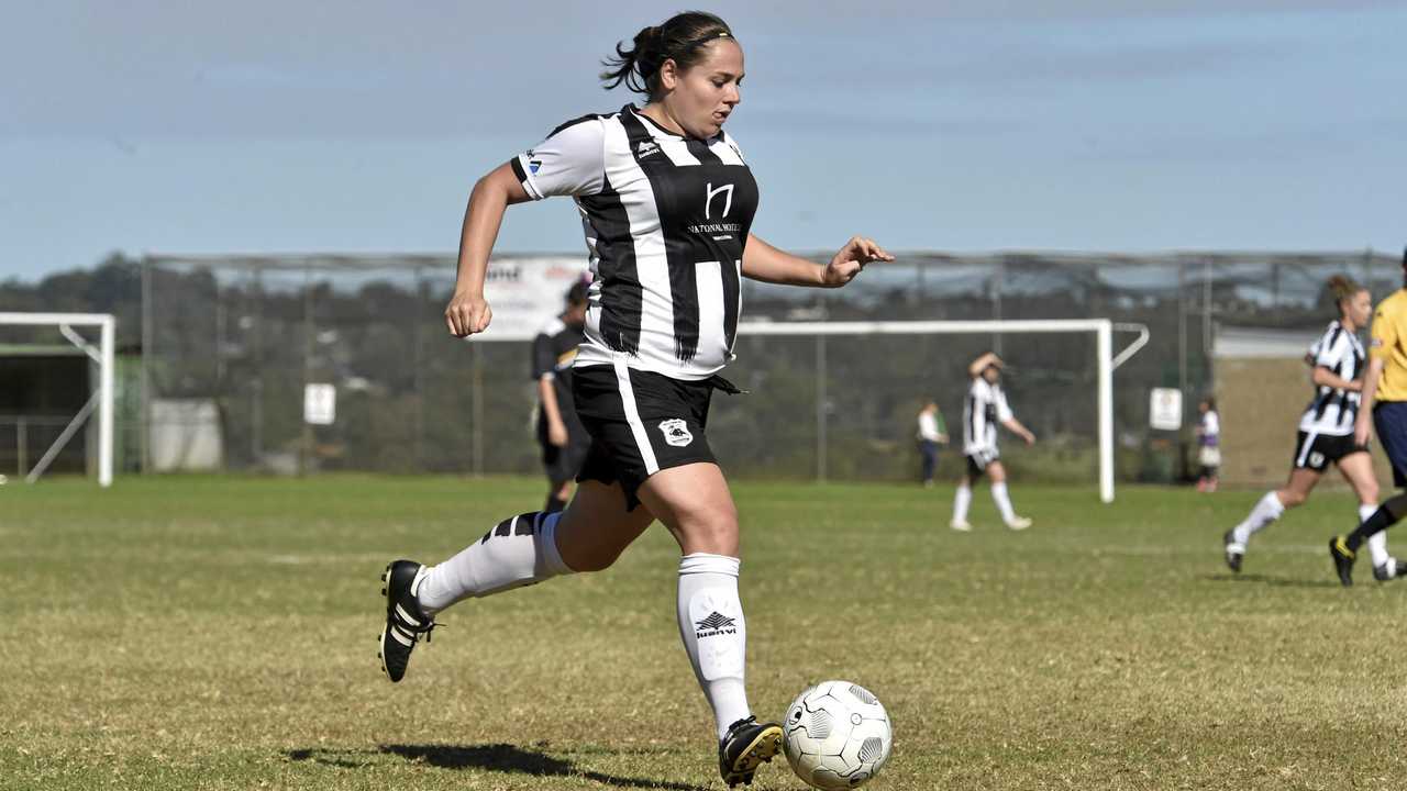 MAGPIES FLYER: Kiama Gray has been one of Willowburn's key players this season. The current ladder leaders have the weekend off after Gatton was unable to field a full team. Picture: Bev Lacey