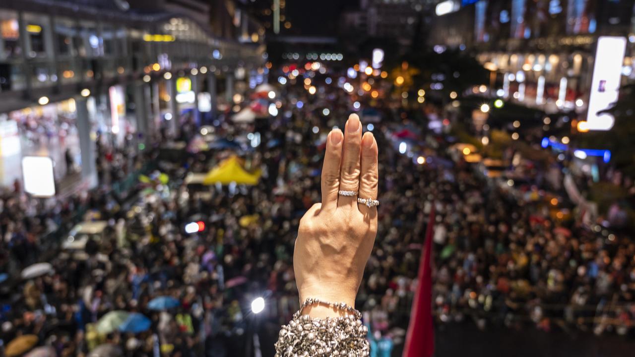 Huge anti-government protests broke out when the law was briefly suspended in 2019. Picture: Sirachai Arunrugstichai/Getty Images