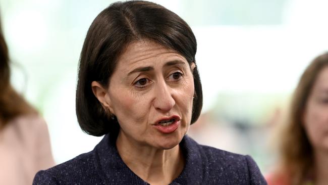 NSW Premier Gladys Berejiklian is calling on eligible Australians to book a Covid-19 vaccine. Picture: NCA NewsWire / Jeremy Piper