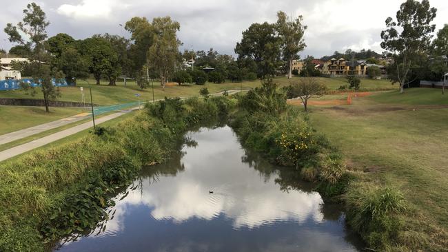 Popular Kedron Brook which forms about half the boundary of Gordon Park