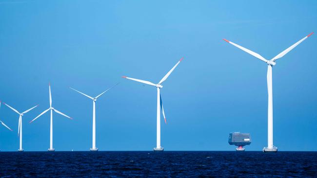 A failed project could undermine investor confidence in Australia’s offshore wind industry and dent the government’s climate credibility. Picture: AFP