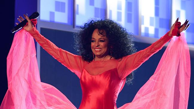 Diana Ross performs onstage during the 61st Annual Grammy Awards. Picture: Robyn Beck / AFP