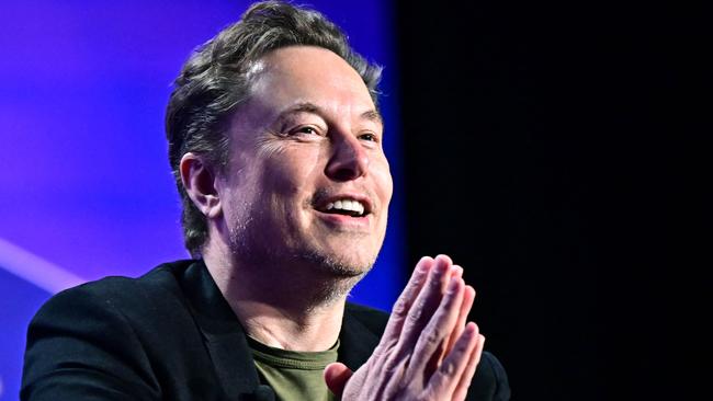 Tesla chief executive Elon Musk is currently the world’s richest person, with an estimated fortune exceeding $US250bn ($370.5bn). Picture: AFP