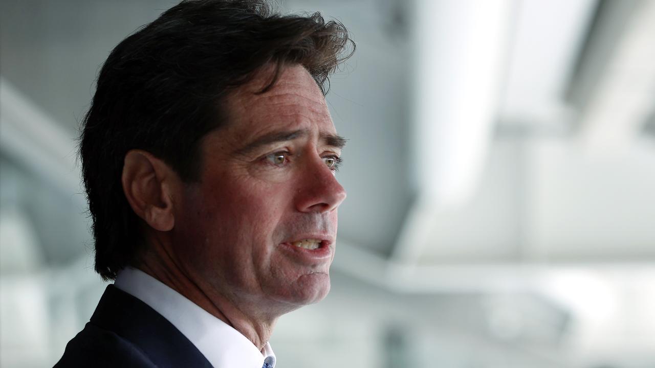 It was a tough year for Gillon Mclachlan and the AFL. Picture: Michael Klein