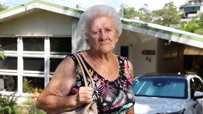 91 year-old Joanna de Loryn ÃJopieÃ fended off a home intruder at Holland Park West. Picture: Liam Kidston