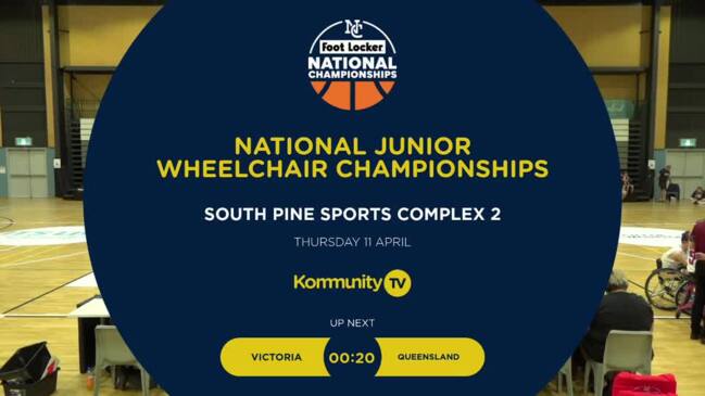 Replay: Victoria v Queensland (JWC)—Basketball Australia Under-18 National Championships and Junior Wheelchair Championships Day 5