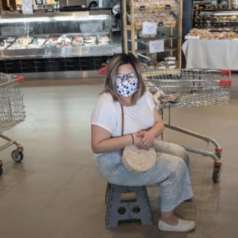 Anh Tran is no stranger to lining up before Aldi opens in order to get her hands on a Special Buys item. Picture: Supplied.