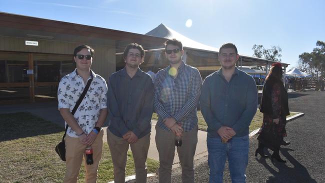 Thousands flocked to the Roma Rugby Races at Bassett Park on Saturday June 24, 2023. Picture: Chloe Cufflin.