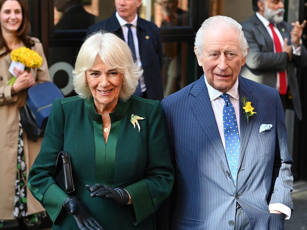 The King and Queen in Northern Ireland last week. Picture: Charles McQuillan/Getty Images