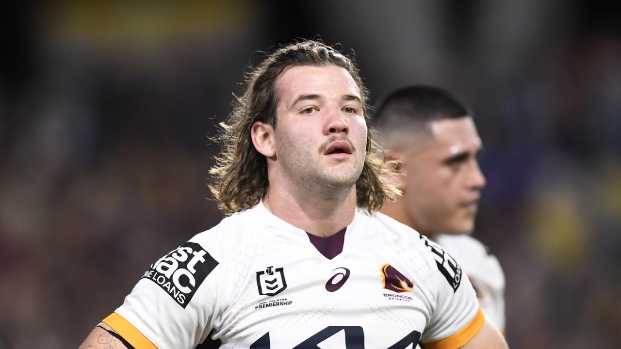 NRL 2022 RD16 North Queensland Cowboys v Brisbane Broncos - Patrick Carrigan, Dejection. Pic Scott Davis, NRL Imagery.