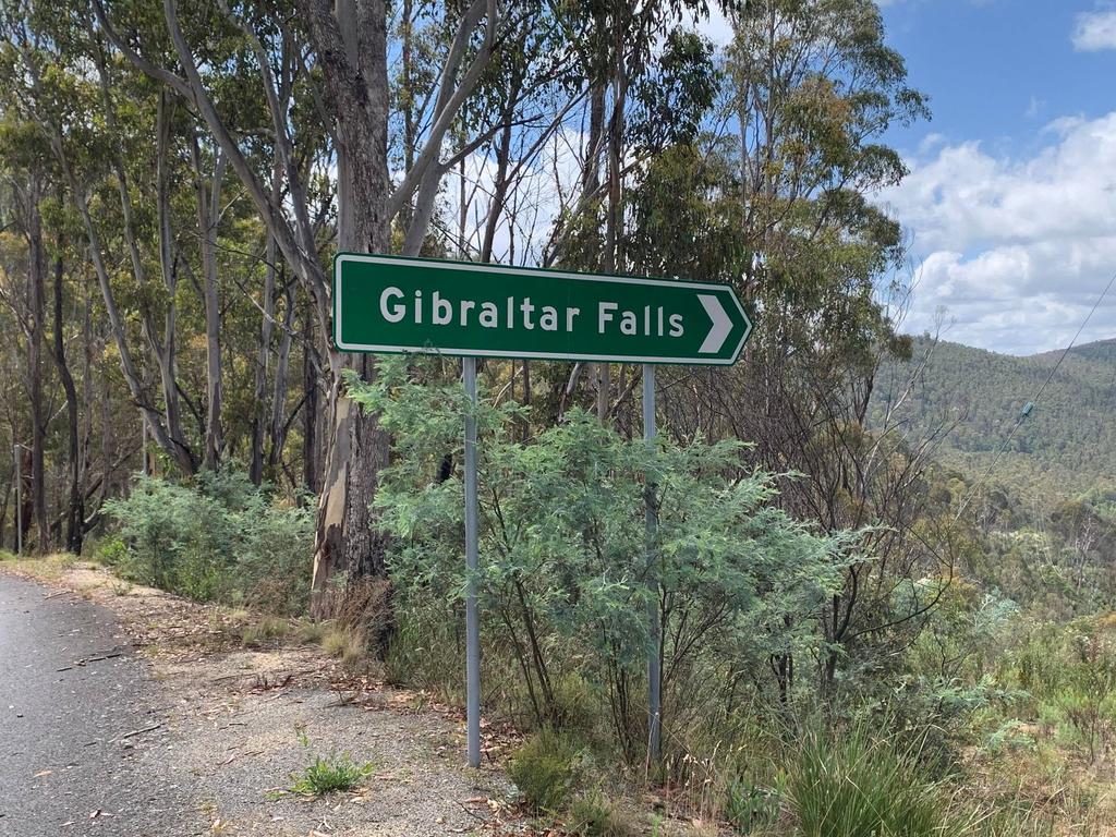 A 22-year-old man has died after falling from a cliff at Gibraltar Falls – 46km from Canberra. Picture: Sam Turner