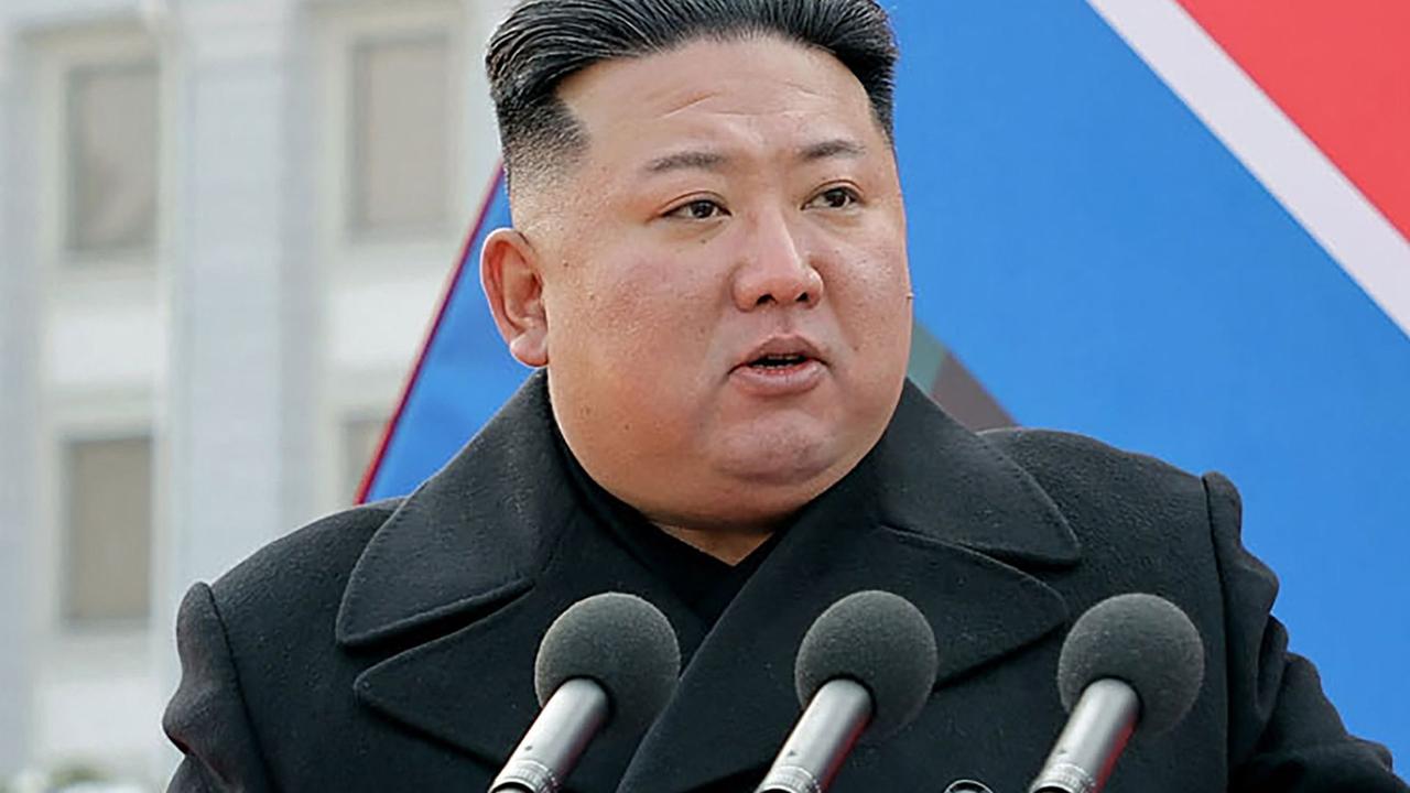 North Korean leader Kim Jong-un has issued a grim new threat. Picture: KCNA via KNS/AFP