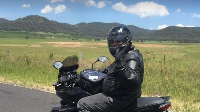 David James Bailey was tragically killed while riding his motorbike near Cessnock on September 5. Supplied.