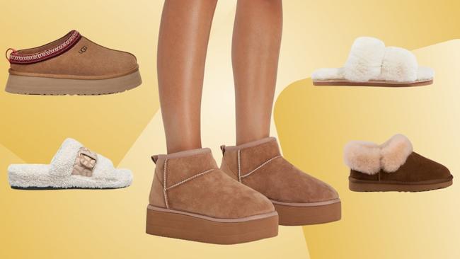 Keep your feet extra toasty and warm with our round-up of the best slippers and UGG boots. Picture: Supplied.