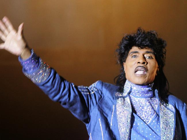 Little Richard’s influence on later stars such as Prince was undeniable. Picture: AFP