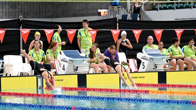 Queensland Representative School Sport championships swimming carnival Tuesday March 26, 2024. Picture, John Gass