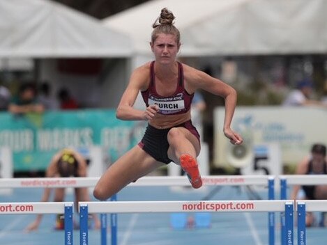 Heptathlete Emelia Surch.