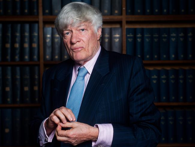 EMBARGO FOR TWAM 28 MARCH 2020 FEE APPLIES Photo by Roger Askew/Shutterstock (4466398d) Human rights barrister Geoffrey Robertson Human rights barrister Geoffrey Robertson QC speaks at the Oxford Union, Oxon, Britain - 25 Feb 2015