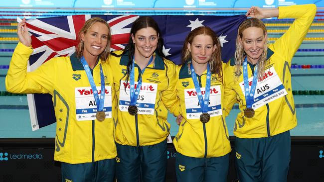 Australia is dominating at the world shortcourse championships but that seems a far cry from troubling issues behind the scenes. Picture: Michael Klein