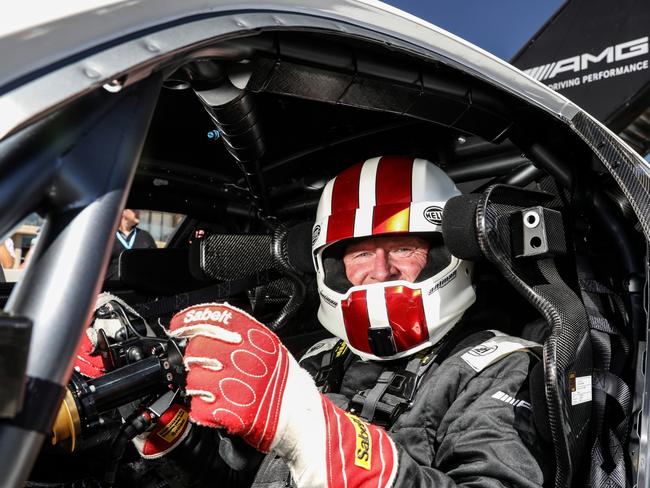 Mercedes AMG GT3 at Bathurst with Paul Gover