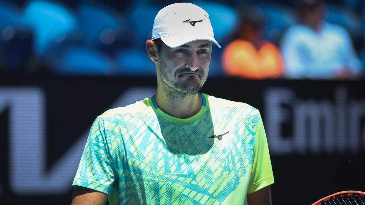 And so is Bernard Tomic. Picture: David Caird