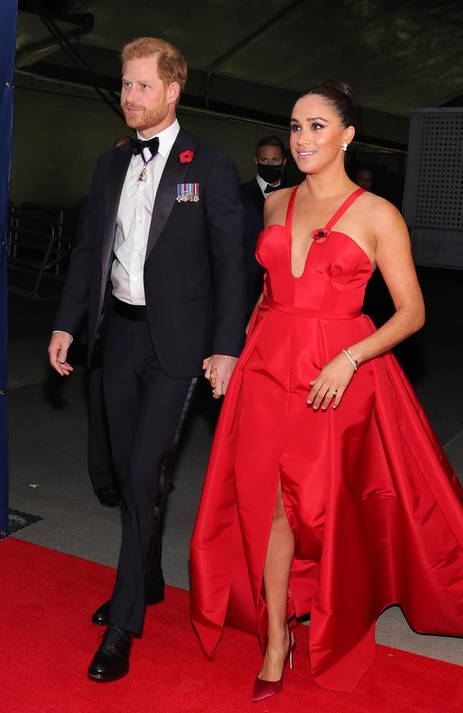 Prince Harry and Meghan Markle’s Archewell charity has gotten off to a rough start. Picture: Theo Wargo/Getty Images for Intrepid Sea, Air, &amp; Space Museum