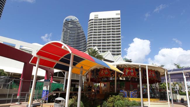 File pictures of Broadbeach. Broadbeach Mall Carousel.