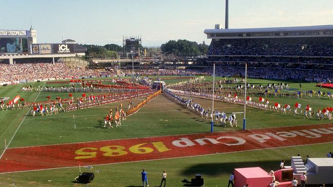 The SCG was packed for the 1985 grand final where the Dragons went down 7-6 to the Bulldogs: Picture: Patrick Riviere/Getty Images