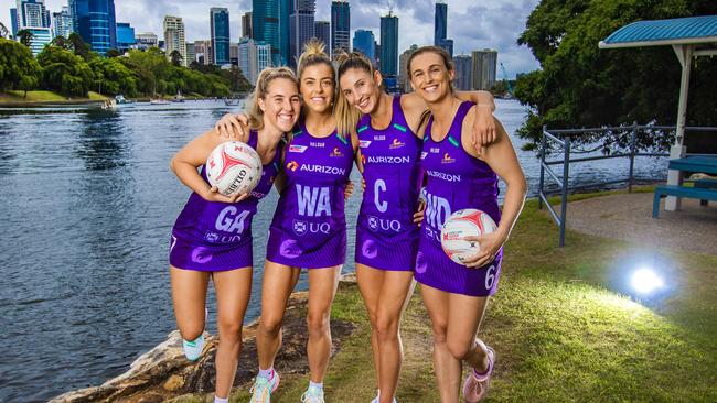 Super Netball players used to be the highest-paid female domestic club athletes in Australia. Picture: NIGEL HALLETT