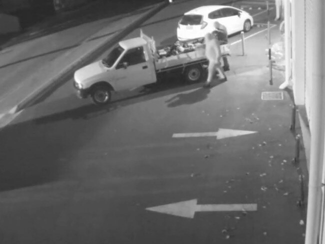 Barossa Police have released CCTV of a break-in and theft of chainsaws and other power tools from a Tanunda business last month. Picture: South Australia Police