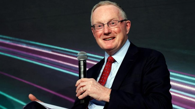 RBA governor Philip Lowe will be encouraged by more evidence of disinflation, but would know the job to rid the economy of sky-high inflation is far from done. Picture: Bloomberg