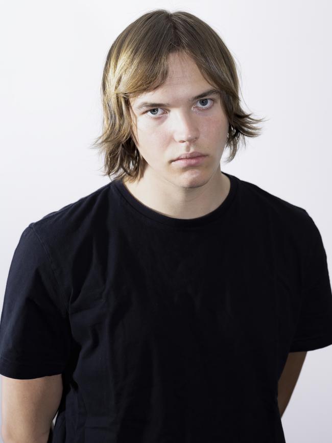 Sydney actor Stanley Simons. Picture: Lachlan Humphreys.